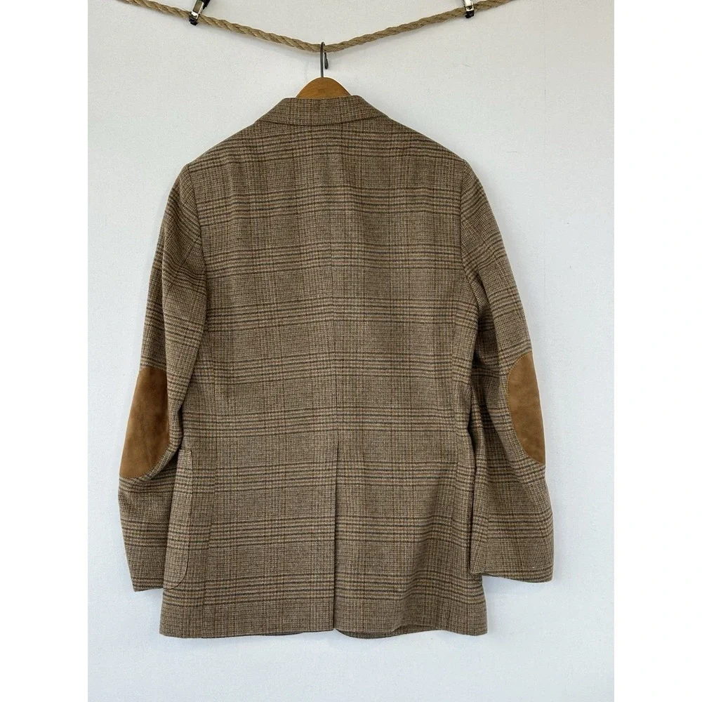 VTG Tweed Wool Blazer Sports Coat Ruby by Jaymar Men's Sz 42 Regular